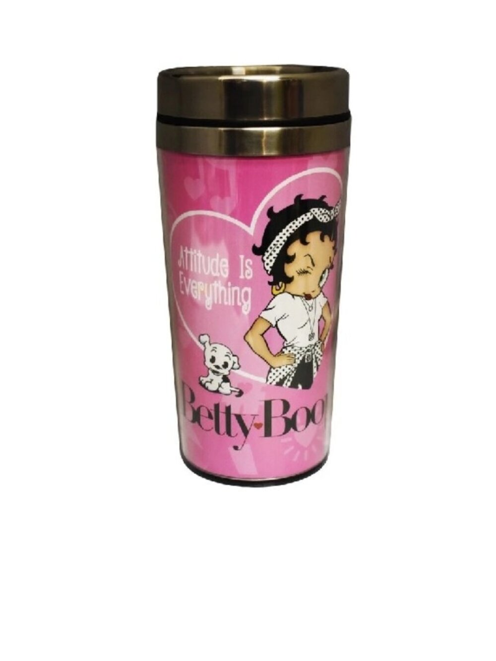 Betty Boop Collectible "Attitude Is Everything" Thermos Travel Mug